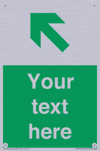 Custom Safe condition: Green Up left arrow